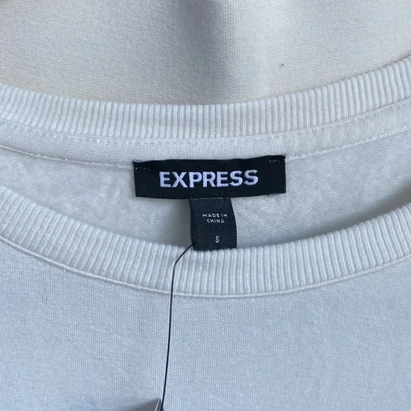 NWT Express Two Piece Lounge Sweatshirt and Pants Size S - Picture 5 of 10